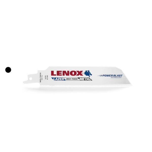 レノックス LENOX LXJP6114R 中厚物切断・直線切断用レ−ザ−セ−バ−ソ−ブレ−ド150mmX14山 5入 | 