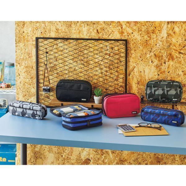 リヒトラブ LIHIT LAB. A7552-108 ペンケース 2ウェイタイプ ブルー A7552108 |  | 02