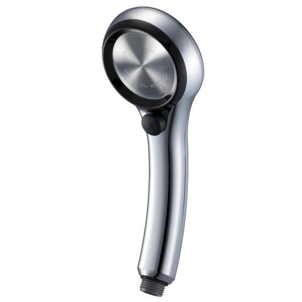 三栄水栓 SANEI 4973987648144 レイニーメタリック ブラック 節水シャワーヘッド PS313−81XA CD | 