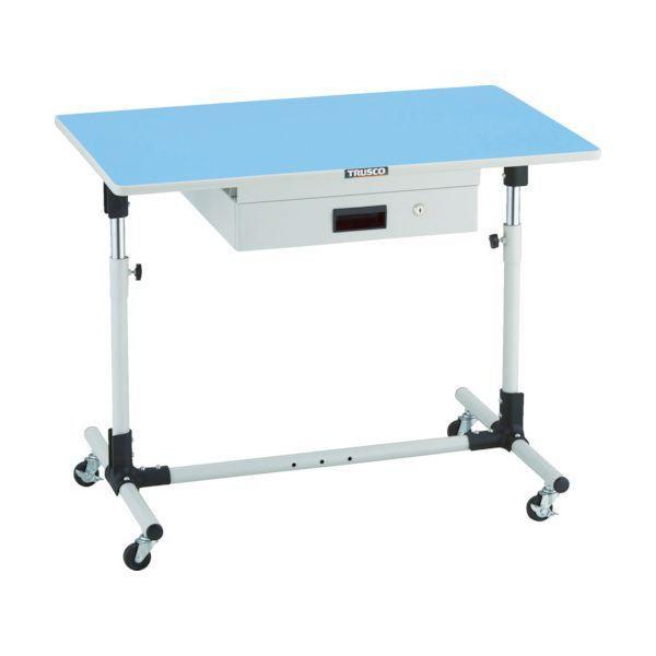 【個人宅配送不可】トラスコ TRUSCO JM-7560CUDK1 直送 代引不可 ジャスト 750X600XH700−950 引出 車輪付 JM7560CUD | 