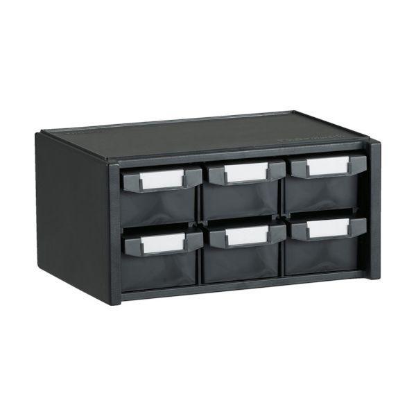 トラスコ TRUSCO DD-600N 導電性マスターBOX 342X241XH168 引出3列2段 DD600N | 