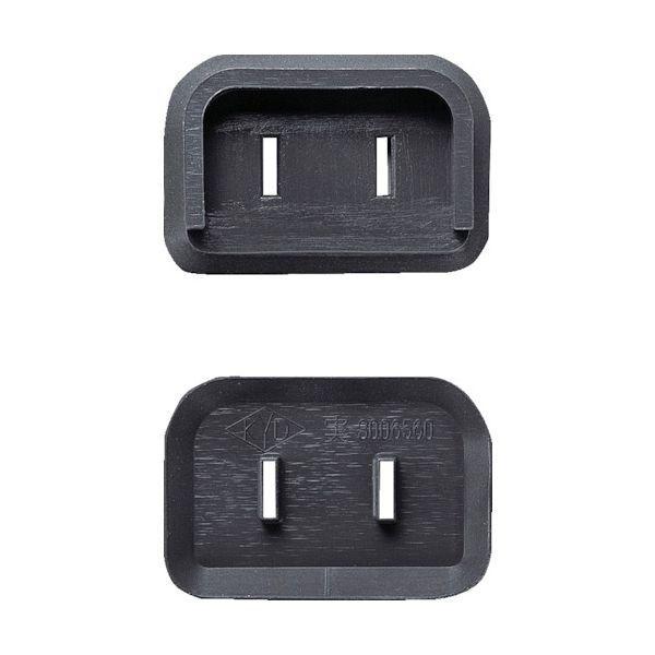 あすつく対応 「直送」 トラスコ TRUSCO PL2LCAP-50P-BK プラグ安全カバー2Pスイングプラグ用 50P入 ブラック PL2LCAP50PBK | 