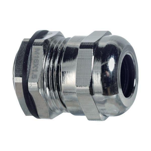 あすつく対応 「直送」 トラスコ TRUSCO TM1207BR 金属ケーブルグランド 適合ケーブル3〜6．5mm M12X1．5 | 