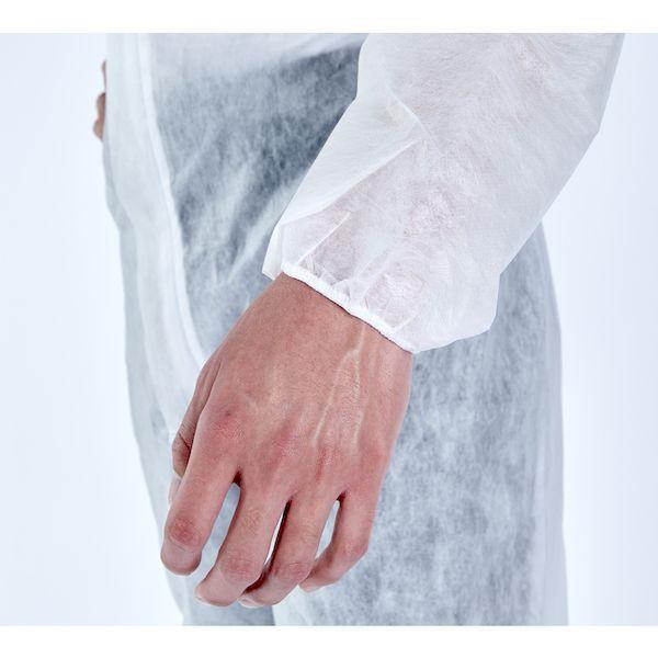 トラスコ TRUSCO TRV2ECO60-L ECO不織布使い捨て保護服 つなぎフード付きタイプ Lサイズ 目付60g コーティングなし TRV2E |  | 02