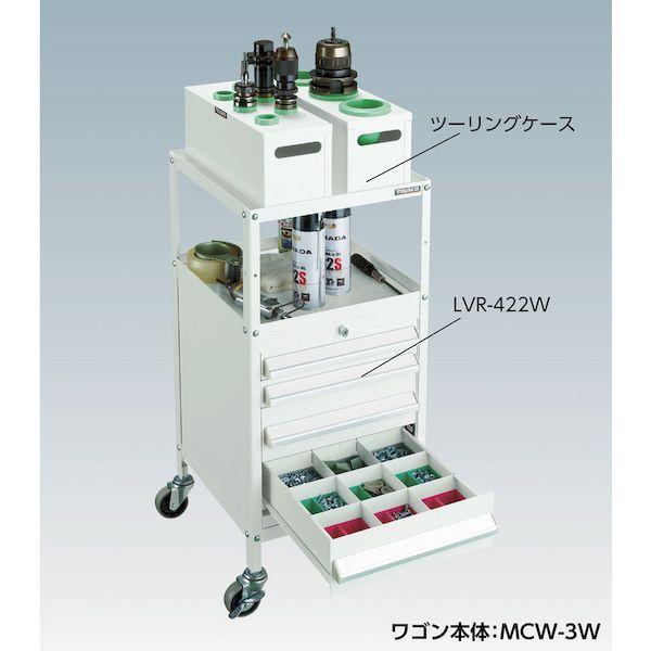 トラスコ TRUSCO LVR-421 直送 代引不可 LVR型キャビネット 392X412XH420 引出6段 緑 LVR421 |  | 02
