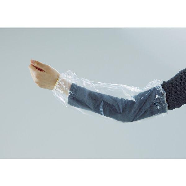 あすつく対応 「直送」 トラスコ TRUSCO TACPE-TM ポリエチレン使い捨て腕カバー25双入 フリーサイズ クリア TACPETM |  | 01