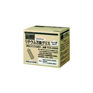 トラスコ TRUSCO TCG-400M 【20個入】 モリブデン入リチウム万能グリス ＃2 420ml TCG400M |  | 02