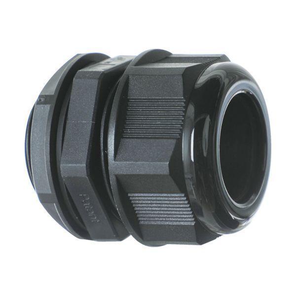 あすつく対応 「直送」 トラスコ TRUSCO TG3416BK ナイロンケーブルグランド 適合ケーブル9〜16mm G／ PF 3／4 黒 1個入り | 