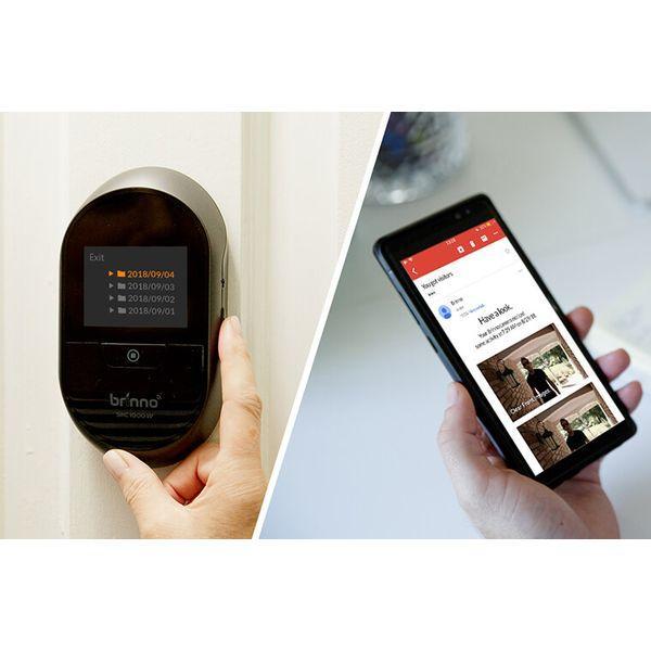 SHC1000W Brinno Duo WiFi対応玄関ドア専用防犯カメラ 直送 代引不可 個数：1個 |  | 01