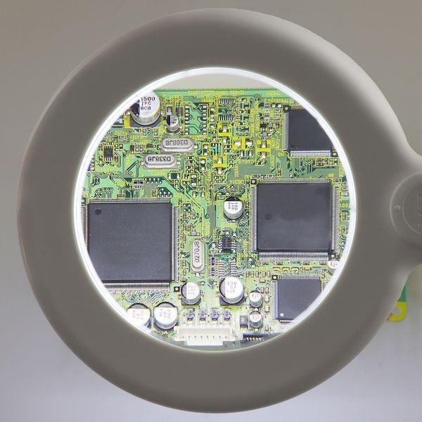 あすつく対応 「直送」 エンジニア SL-25 LEDスタンドルーペ SL25 |  | 01