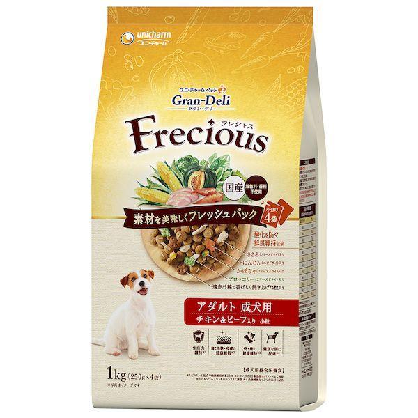 ユニ・チャーム 4520699617731 グラン・デリ フレシャス アダルト成犬用 チキン＆ビーフ入り 1kg | 
