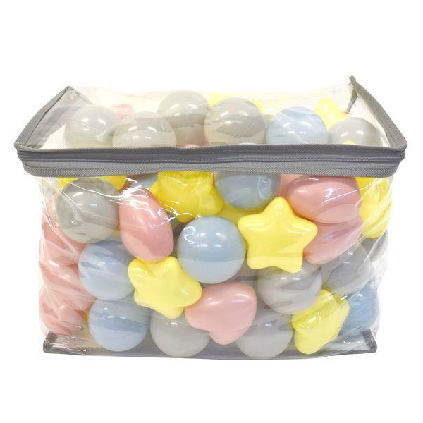 永和 4560111494304 カラフルボール星＆ハート入り100球 | 