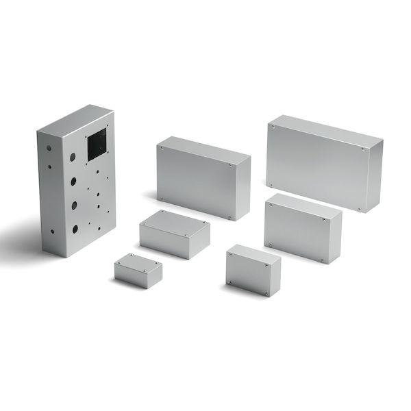 あすつく対応 「直送」 タカチ電機工業 T22-8-14 直送 代引不可 アルミシャーシ カバー付 Tシリーズ T22814 | 