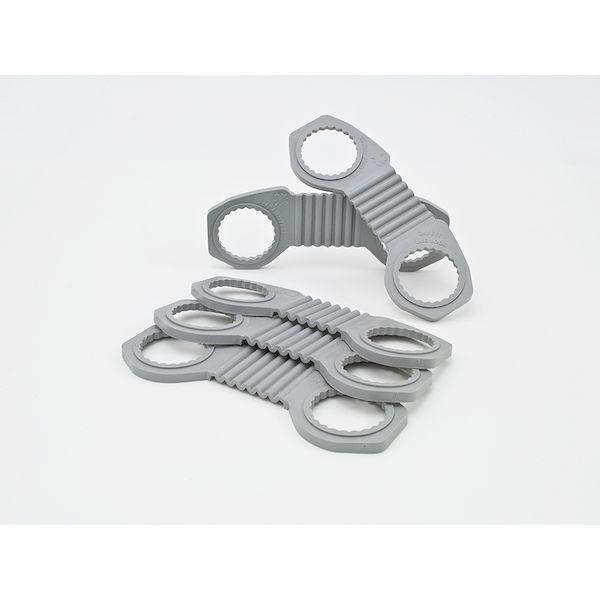 【個数：1個】ZGYLT33105 直送 代引不可 Zafety Lug Lock／グレー |  | 01