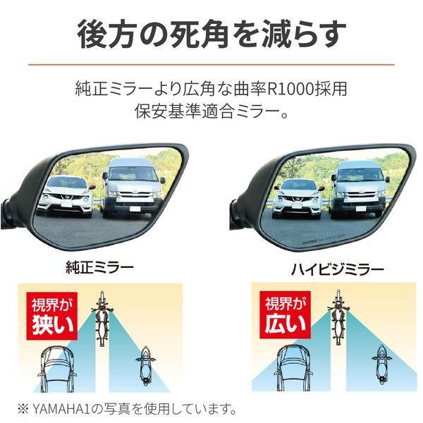 デイトナ DAYTONA 29710 ハリツケミラーイエローKAWASAKI1 |  | 02