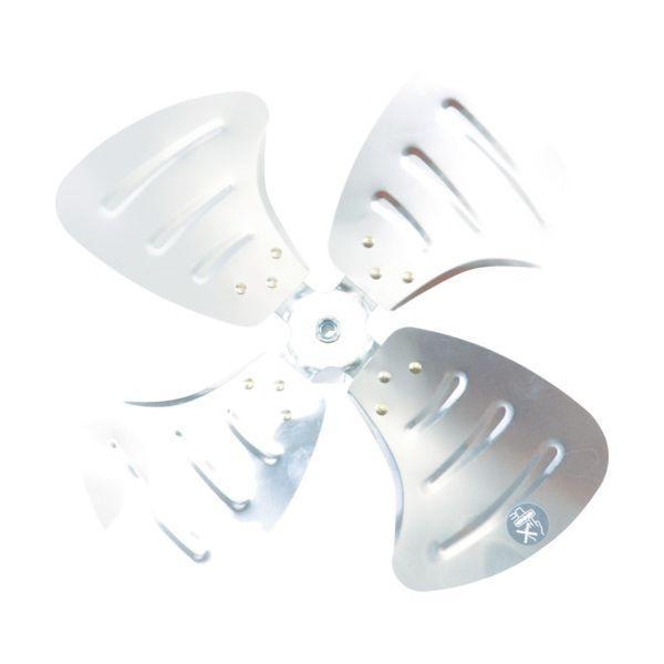 ＴＲＵＳＣＯ TFBA-45-10A 45cmアルミハネ 軸穴径Φ10mm TFBA4510A | 