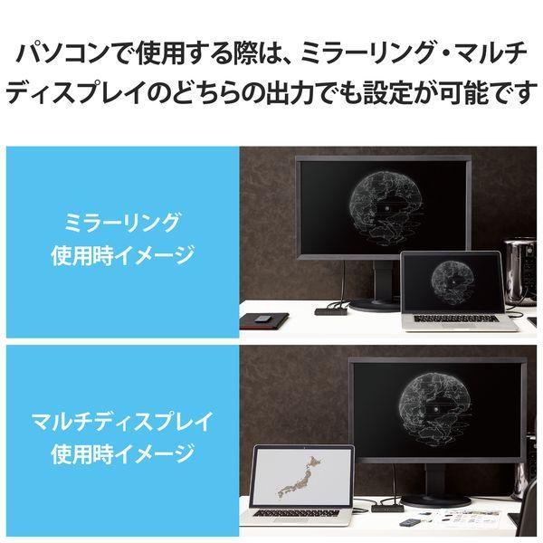 ELECOM エレコム DH-SW8KP31BK HDMI切替器 3入力1出力 8K 60Hz 4K 120Hz HDMI2．1 手動／自動 リモコン |  | 03