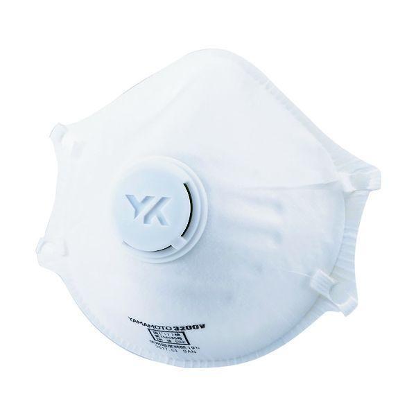 あすつく対応 「直送」 ＹＡＭＡＭＯＴＯ 3200V-A 【10個入】 使い捨て式防じんマスク 3200VA | 