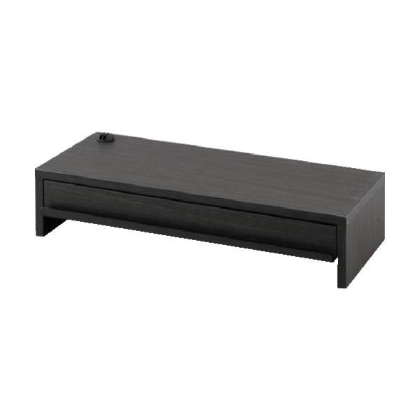 ＩＲＩＳ MNS-590H-BO 289236 モニター台 引出し付き ブラックオーク MNS590HBO | 