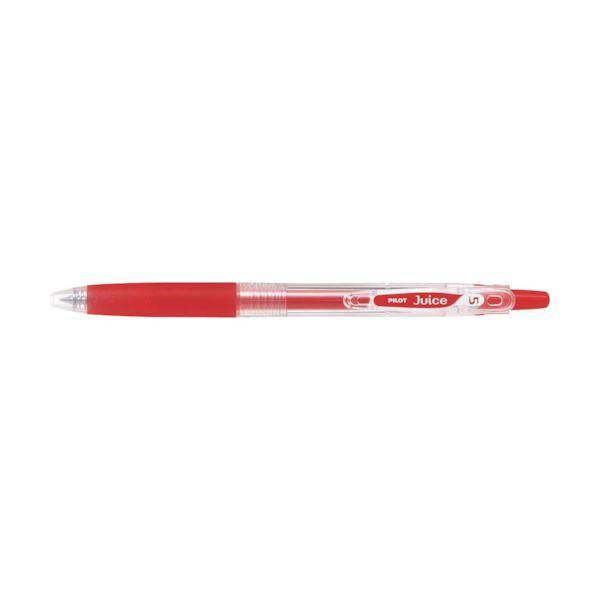 あすつく対応 「直送」 パイロット LJU-10EF-R ゲルインキボールペン ジュース0．5 レッド LJU10EFR | 