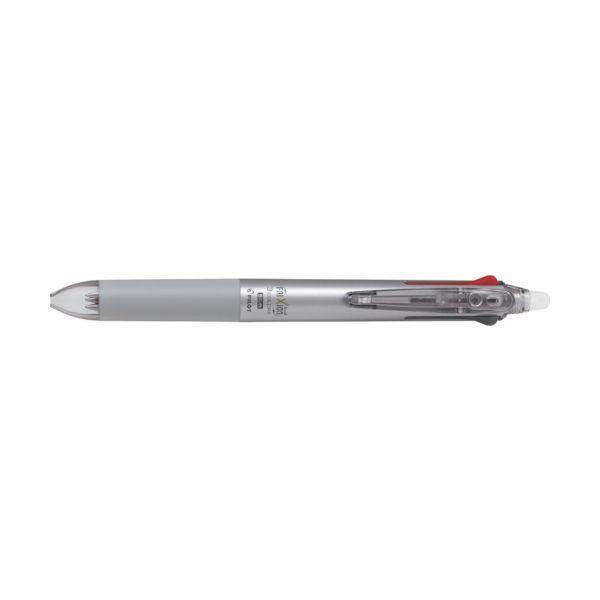 パイロット LKFBS60EF-DS 消せるボールペン フリクションボール3スリム 0．5 黒・赤・青3色ボールペン ダークシルバー LKFBS60E | 