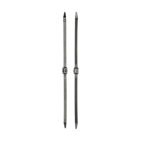 パンドウイット PLDC2.5EH-C350 ダブルクランプ結束バンド 耐候性黒 長さ：４９０ｍｍ 幅：１２．７ｍｍ １００本入り ＰＬＤＣ２．５ＥＨ | 