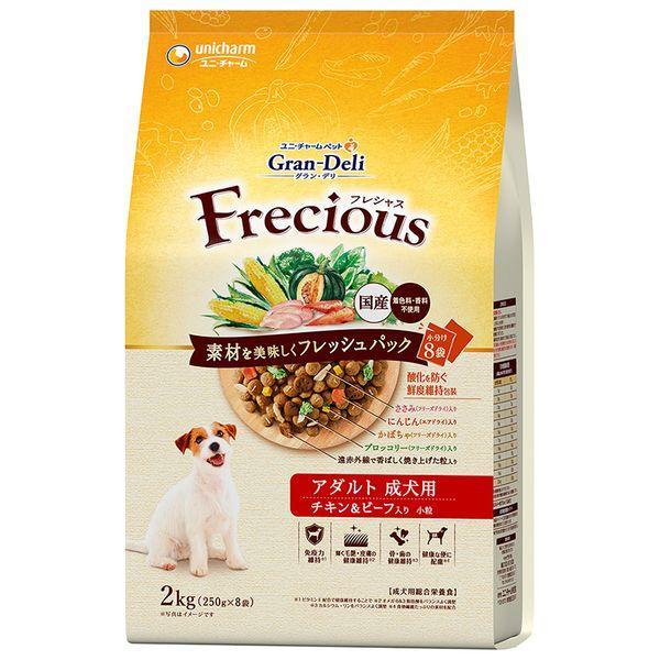 ユニ・チャーム 4520699617960 グラン・デリ フレシャス アダルト成犬用 チキン＆ビーフ入り 2kg | 