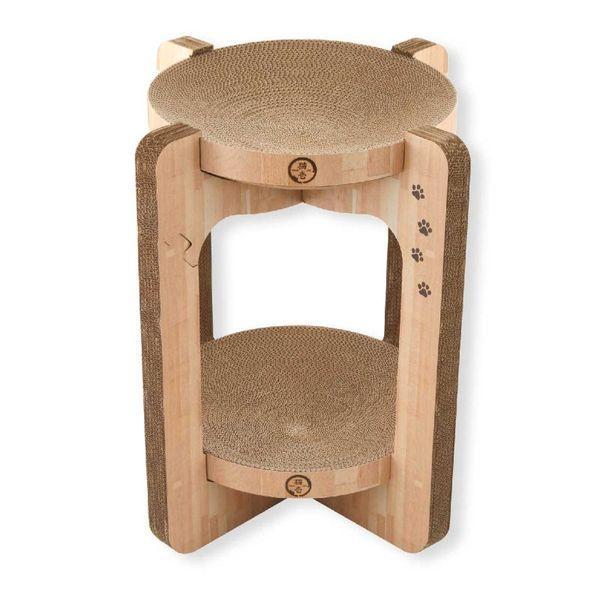 猫壱 4580471867327 バリバリボウルタワー ライトブラウン | 