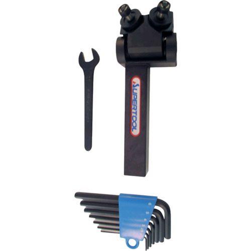 あすつく対応 「直送」 スーパーツール KH2CN20N 切削ローレットホルダー 切削アヤ目用 ＮＣ 旋盤・汎用旋盤用 Ｈ：２０ｍｍ Ｂ：２０ｍｍ KH-2CN20N 289-0691 | 