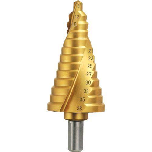 あすつく対応 「直送」 大見工業 OMI TKS638G 大見　スパイラルタケノコドリル　１３段 TKS-638G 289-0054 | 