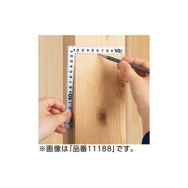 シンワ測定 11189 曲尺平ぴた表裏同目ホワイト15×11cm |  | 01