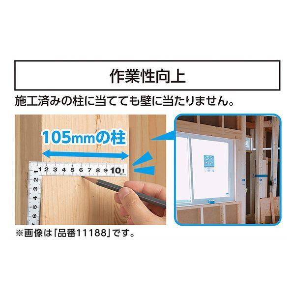 シンワ測定 11189 曲尺平ぴた表裏同目ホワイト15×11cm |  | 02