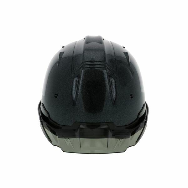 進和化学工業 シンワ 2017 ヘルメットSS19VプロL黒ガラスフレークバイザースモークB |  | 01