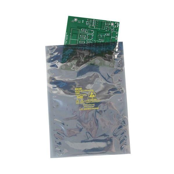ＳＣＳ 10056 静電気シールドバッグ フラットタイプ 125X150mm 100枚入 |  | 01