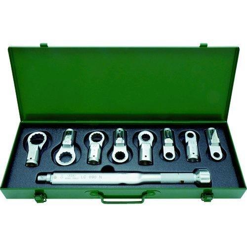 あすつく対応 「直送」 旭金属工業（ASAHI） ［LCR3000］ ＡＳＨ　トルクレンチめがねヘッドセット　ＬＣ０９０Ｎ＋１２−２７ｍｍ  LCR-3000 | 