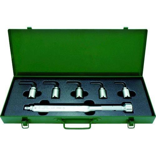 旭金属工業（ASAHI） ［LCX3000］ ＡＳＨ　トルクレンチ六角棒スパナヘッドセット　ＬＣ０９０Ｎ＋５−１２ｍｍ  LCX-3000【RCP】【最安値挑戦】 | ブランド登録なし