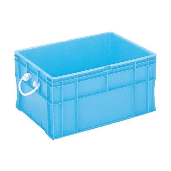 【個数：1個】 岐阜プラスチック B-75 B リス ボックス型コンテナ １３２８９１ Ｂ型プラテナーＢ−７５ 青 B75B 411-0439 岐阜プ | 