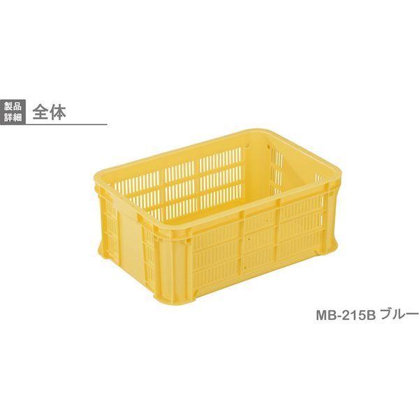 岐阜プラスチック MB-215B Y リス ＭＢ型メッシュコンテナー ３６９７８５ ＭＢ−２１５Ｂ 黄 MB215BY 303-9137 イエロー |  | 02