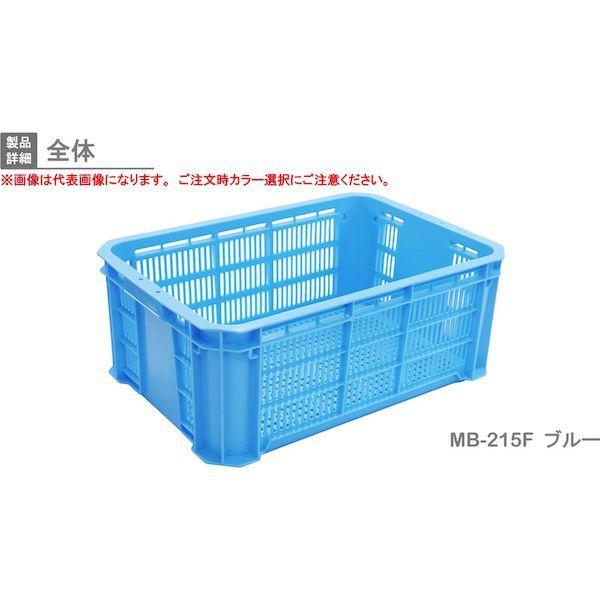 岐阜プラスチック MB-215F Y リス ＭＢ型メッシュコンテナー ３６９８２２ ＭＢ−２１５Ｆ 黄 MB215FY 376-2173 イエロー |  | 02