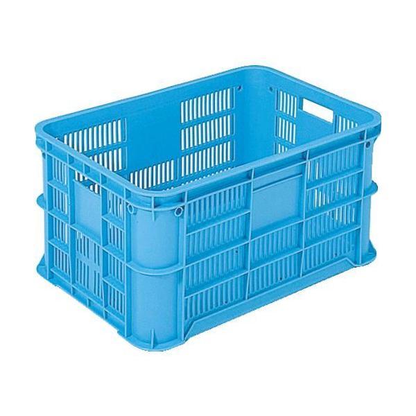 岐阜プラスチック MB-30 B リス ＭＢ型テナー ２３３９５６ ＭＢ−３０メッシュ 青 MB30B 503-6895 ブルー | 