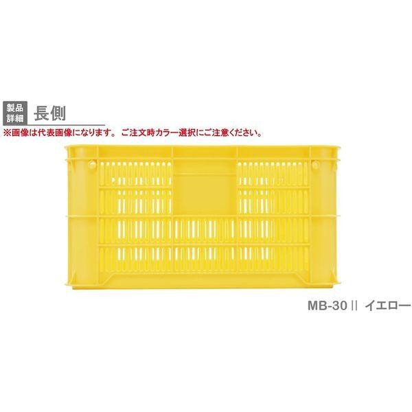 岐阜プラスチック MB-30 B リス ＭＢ型テナー ２３３９５６ ＭＢ−３０メッシュ 青 MB30B 503-6895 ブルー |  | 02