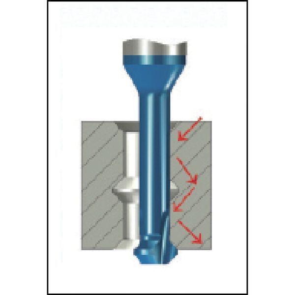 あすつく対応 「直送」 ノガ NOGA MC06055C22A90 ロングリーチ裏座ぐりミニチャンファー90°刃 MC-06055C22A90 337-7750 |  | 01