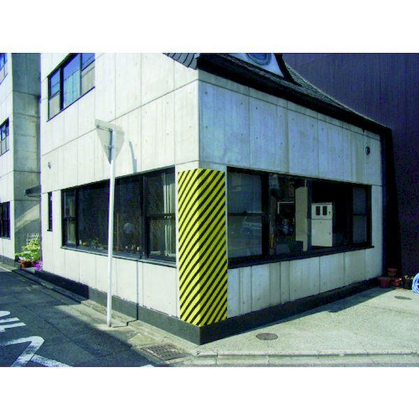 【個数：1個】日東エルマテ RW-36 直送 代引不可 安全クッション シマベニヤ 900mm×2m 10枚入 白／緑 RW36_1