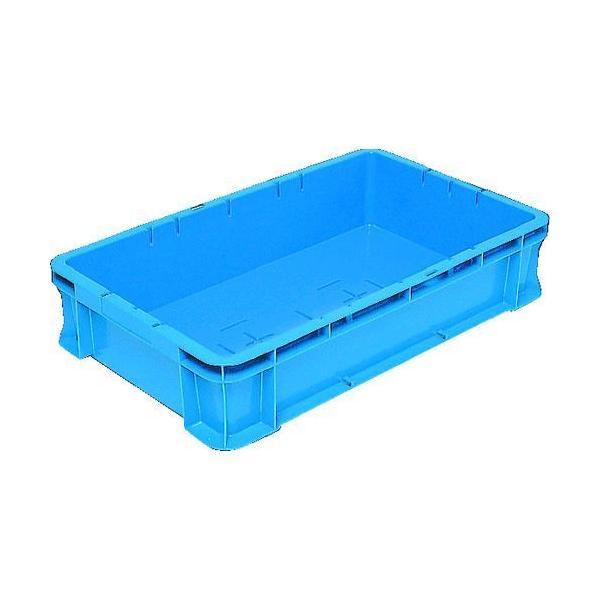 ＤＩＣプラスチック ［DA-23 B］ ＤＡ型コンテナＤＡ−２３　外寸：Ｗ６１０×Ｄ３７０×Ｈ１２５　青 DA23B 508-0312 | 