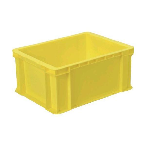 ＤＩＣプラスチック ［DA-28 Y］ ＤＡ型コンテナＤＡ−２８ 外寸：Ｗ４８０ＸＤ３６０ＸＨ２２３ イエロー 黄 DA28Y 501-1213 | 