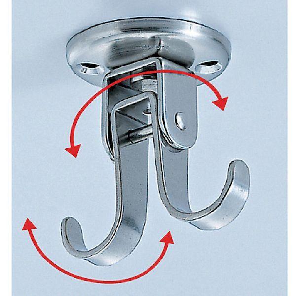 あすつく対応 「直送」 スガツネ RF-U50 ＬＡＭＰ　１１００２０００７ ＲＦ−Ｕ５０ ステンレス鋼製フレックスフック RFU50 254-0479 |  | 01