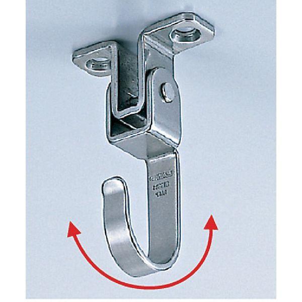 あすつく対応 「直送」 スガツネ UC-055 ＬＡＭＰ　１１００２０００２ ＵＣ−０５５ステンレス鋼製スイングフック UC055 254-0517 |  | 01