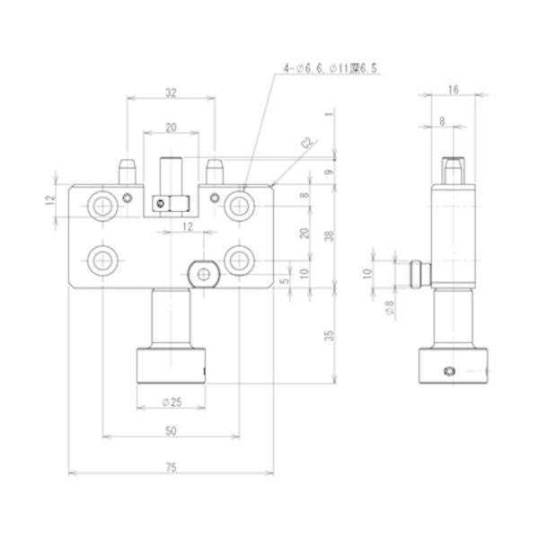 アインツ OA-SSL チャックワンタッチ・手動・ロボット側 OASSL_1