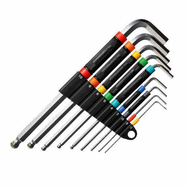 アネックス ANEX HB5009 スピードハンドルボールポイントレンチ ９本組 HB-5009 兼古製作所 | 