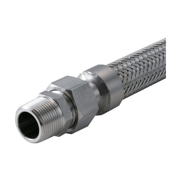 テクノフレックス S225T-25AX1000L MXM SS400 袋ナット・アダプター型フレキシブルホース S225T−25AX1000L オスX
